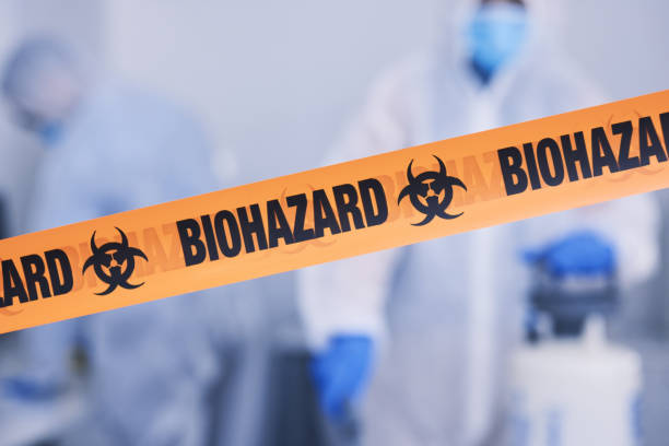 Professional Biohazard Cleanup technician working in Salem, OR